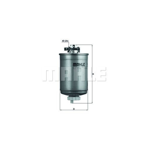 Kraftstofffilter KNECHT KL 77 f&uuml;r VAG