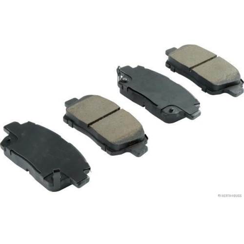 Bremsbelagsatz, Scheibenbremse HERTH+BUSS JAKOPARTS J3602088 f&uuml;r TOYOTA