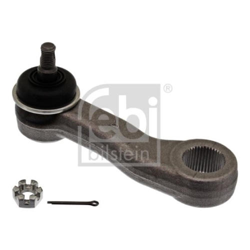 Febi Bilstein 41289 Lenkstockhebel mit Kronenmutter und Splint , 1 St&uuml;ck