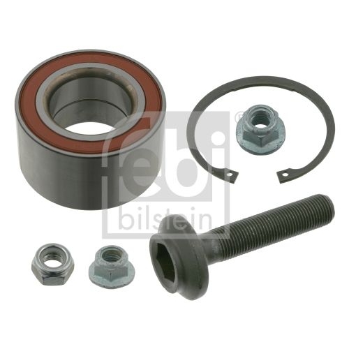 Febi Bilstein 23370 Radlagersatz mit Antriebswellenschraube, Muttern und Sicherungsring , 1 St&uuml;ck