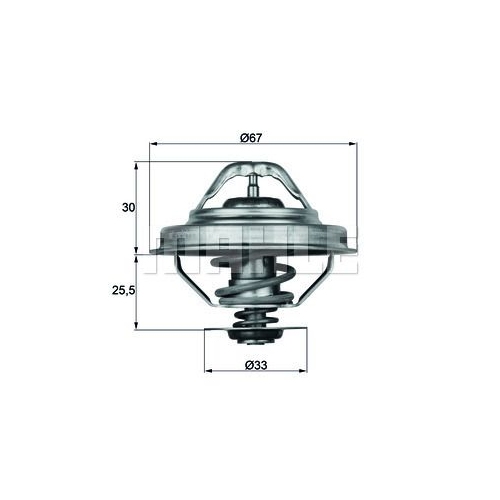 Thermostat, K&uuml;hlmittel MAHLE TX 28 92D f&uuml;r BMW
