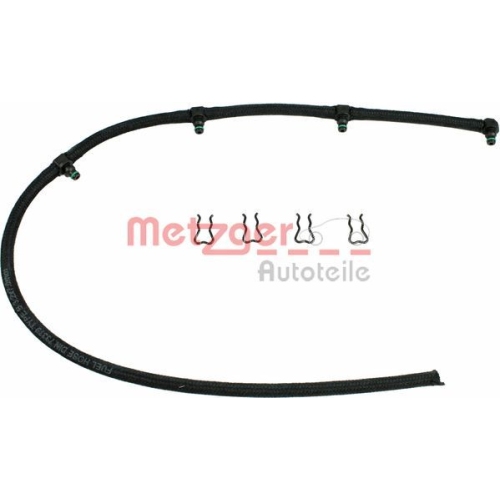 Schlauch, Leckkraftstoff METZGER 0840006 f&uuml;r MERCEDES-BENZ