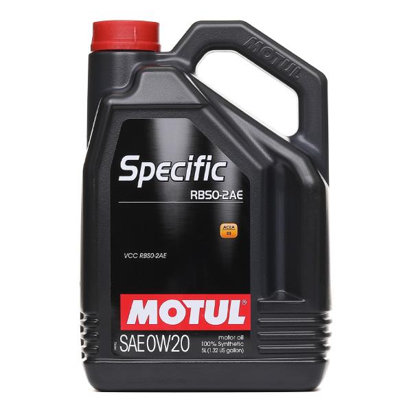 Motor&ouml;l MOTUL 106045 SPECIFIC RBS0-2AE 0W-20 5L