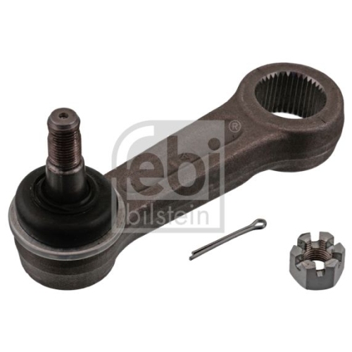 Febi Bilstein 41292 Lenkstockhebel mit Kronenmutter und Splint , 1 St&uuml;ck
