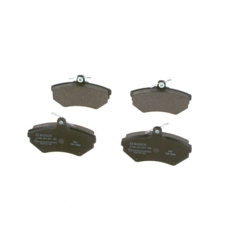 Bremsbelagsatz, Scheibenbremse BOSCH 0 986 494 021 f&uuml;r AUDI VW, Vorderachse