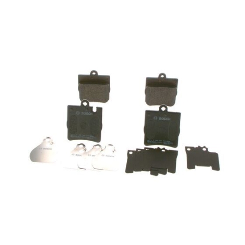 Bremsbelagsatz, Scheibenbremse BOSCH 0 986 494 022 f&uuml;r MERCEDES-BENZ