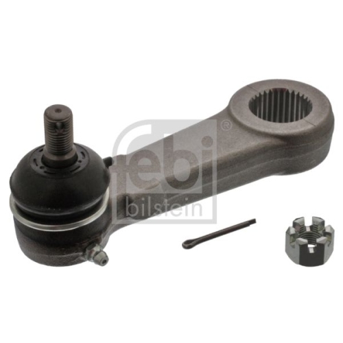 Febi Bilstein 41294 Lenkstockhebel mit Kronenmutter und Splint , 1 St&uuml;ck