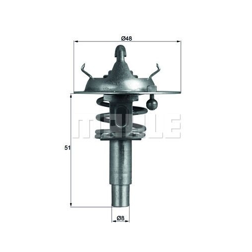 Thermostat, K&uuml;hlmittel MAHLE TX 106 90D f&uuml;r MERCEDES-BENZ