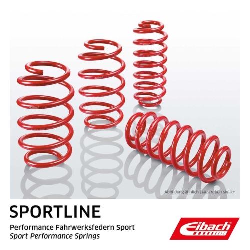 Fahrwerksatz, Federn EIBACH E20-85-014-01-22 Sportline f&uuml;r, Hinterachse