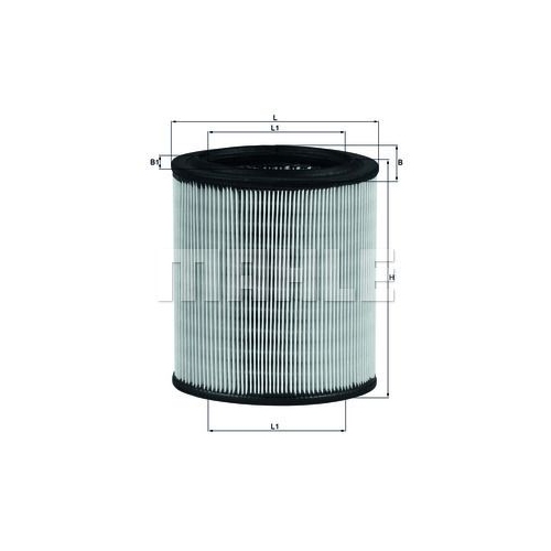 Luftfilter KNECHT LX 715 f&uuml;r CITRO&Euml;N PEUGEOT