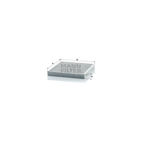 Filter, Innenraumluft MANN-FILTER CUK 2132 f&uuml;r MERCEDES-BENZ