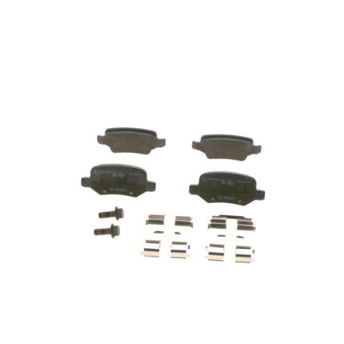 Bremsbelagsatz, Scheibenbremse BOSCH 0 986 494 023 f&uuml;r MERCEDES-BENZ