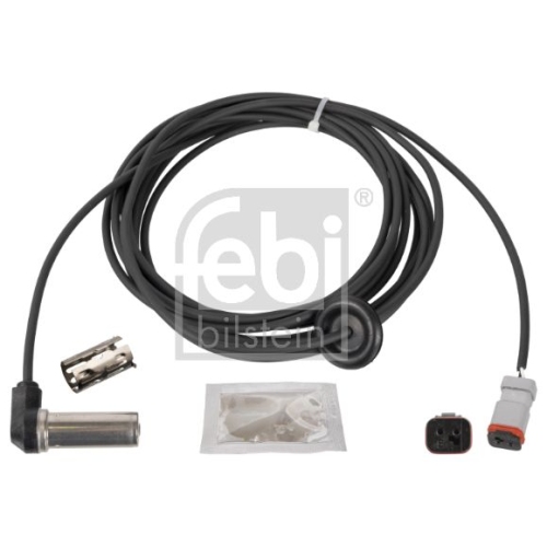 Febi Bilstein 172358 ABS-Sensor mit H&uuml;lse und Fett, 1 St&uuml;ck