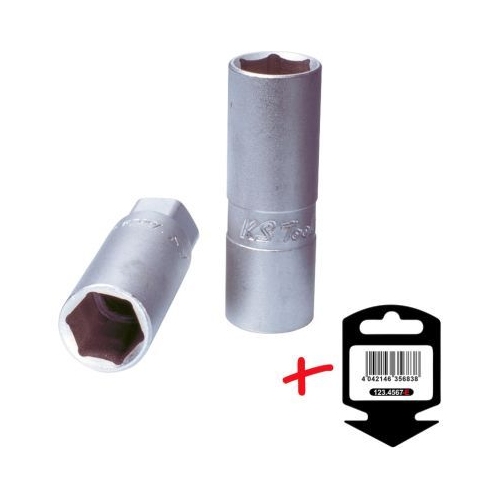 Steckschl&uuml;sselsatz, Z&uuml;ndkerze KS TOOLS 911.3804-E f&uuml;r