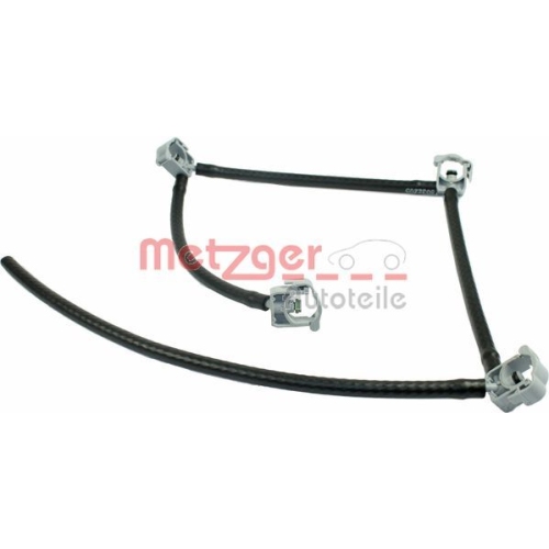 Schlauch, Leckkraftstoff METZGER 0840073 f&uuml;r MERCEDES-BENZ