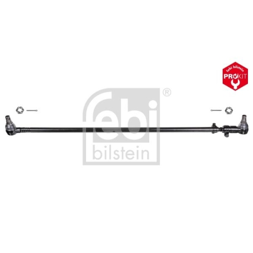 Febi Bilstein 44672 Lenkstange mit Kronenmuttern und Splinten, vom Lenkgetriebe zum Lenkzwischenhebel 2. Achse , 1 St&uuml;ck