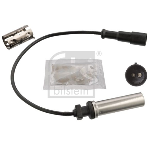 Febi Bilstein 103761 ABS-Sensor mit H&uuml;lse und Fett , 1 St&uuml;ck