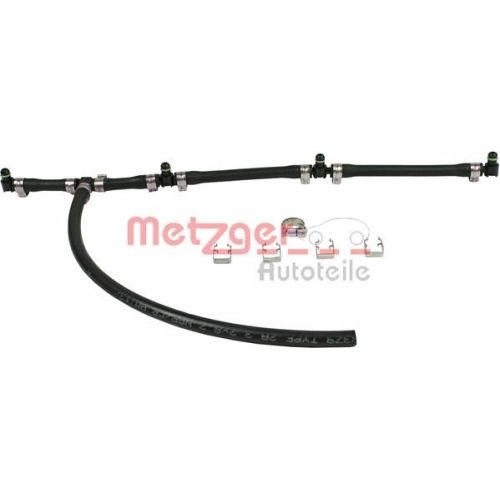 Schlauch, Leckkraftstoff METZGER 0840023 f&uuml;r OPEL GENERAL MOTORS