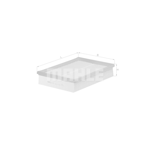 Luftfilter KNECHT LX 856 f&uuml;r FIAT