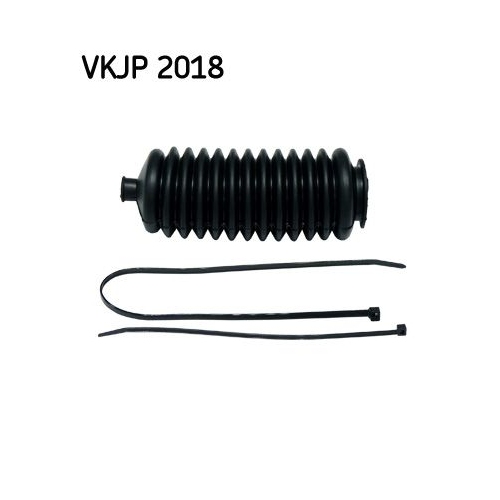 Faltenbalgsatz, Lenkung SKF VKJP 2018 f&uuml;r RENAULT, Vorderachse, beidseitig