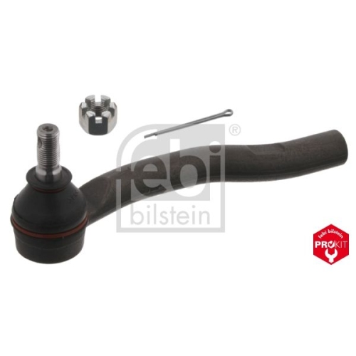 Febi Bilstein 34310 Spurstangenendst&uuml;ck mit Kronenmutter und Splint , 1 St&uuml;ck