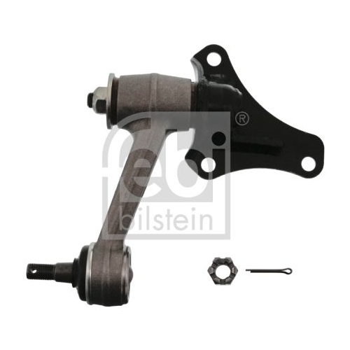 Febi Bilstein 41298 Lenkzwischenhebel mit Kronenmutter , 1 St&uuml;ck