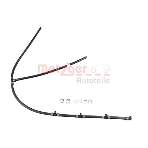Schlauch, Leckkraftstoff METZGER 0840025 f&uuml;r OPEL GENERAL MOTORS