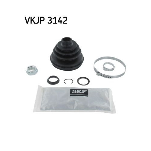 Faltenbalgsatz, Antriebswelle SKF VKJP 3142 f&uuml;r AUDI VW, Vorderachse, radseitig