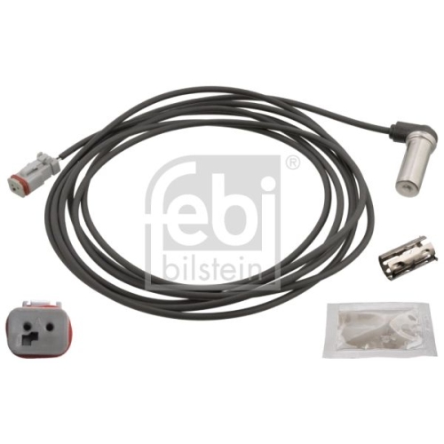 Febi Bilstein 103763 ABS-Sensor mit H&uuml;lse und Fett , 1 St&uuml;ck