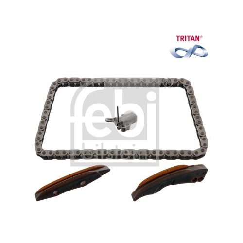 Febi Bilstein 49493 Steuerkettensatz f&uuml;r Einspritzpumpe, Tritan Beschichtet