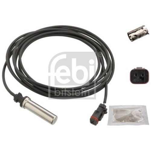 Febi Bilstein 103764 ABS-Sensor mit H&uuml;lse und Fett , 1 St&uuml;ck