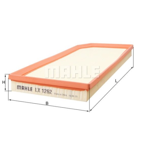 Luftfilter KNECHT LX 1262 f&uuml;r VAG KTM