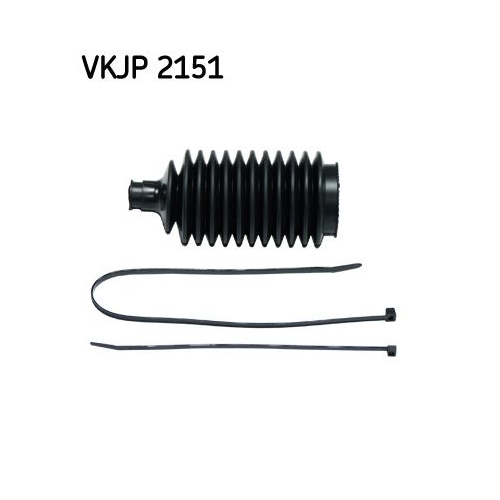 Faltenbalgsatz, Lenkung SKF VKJP 2151 f&uuml;r FIAT FORD, Vorderachse, beidseitig