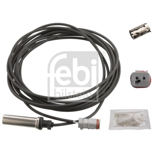 Febi Bilstein 103765 ABS-Sensor mit H&uuml;lse und Fett , 1 St&uuml;ck