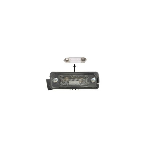 Kennzeichenleuchte VAN WEZEL 5839920 f&uuml;r VW, hinten links, hinten rechts
