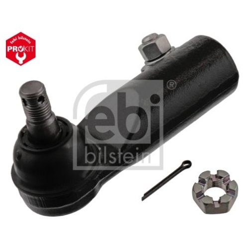 Febi Bilstein 42775 Spurstangenendst&uuml;ck mit Kronenmutter und Splint , 1 St&uuml;ck