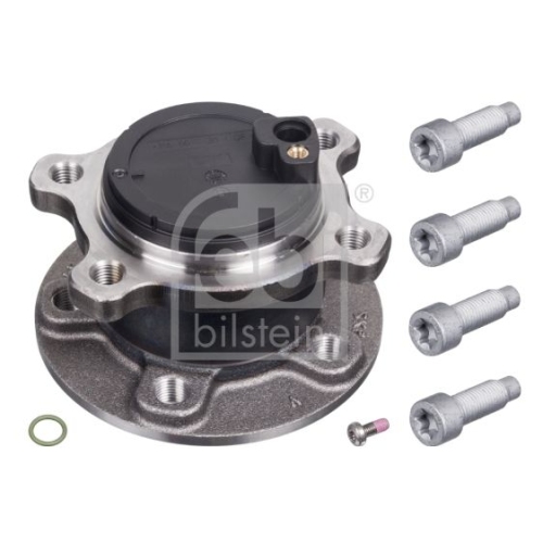 Febi Bilstein 102316 Radlagersatz mit Radnabe und ABS-Impulsring , 1 St&uuml;ck