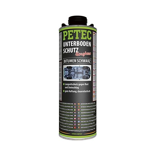 Unterbodenschutz PETEC 73110 UNTERBODENSCHUTZ BITUMEN, SAUGDOSE, SCHWARZ