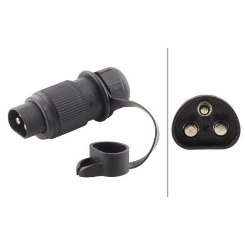 Stecker HELLA 8JA 002 263-011 f&uuml;r AEBI SCANIA TOYOTA VAN HOOL JAEGER CASE IH