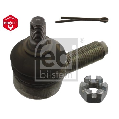 Febi Bilstein 38078 Gelenkst&uuml;ck f&uuml;r Schaltgest&auml;nge, mit Kronenmutter und Splint , 1 St&uuml;ck