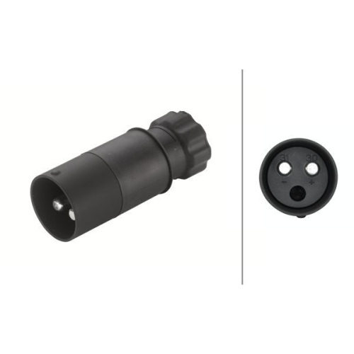 Stecker HELLA 8JA 001 931-041 f&uuml;r AUDI AUW&Auml;RTER DAF IVECO MAN MERCEDES-BENZ VW