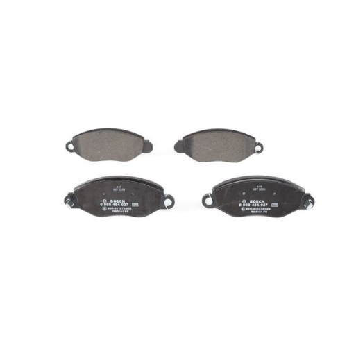 Bremsbelagsatz, Scheibenbremse BOSCH 0 986 494 037 f&uuml;r FORD, Vorderachse