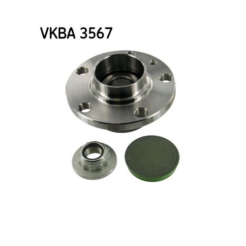 Radlagersatz SKF VKBA 3567 f&uuml;r AUDI SEAT SKODA VW, Hinterachse
