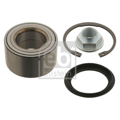 Febi Bilstein 30087 Radlagersatz mit Wellendichtring, Achsmutter und Splint , 1 St&uuml;ck