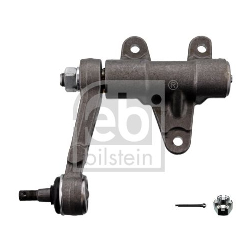 Febi Bilstein 41307 Lenkzwischenhebel mit Kronenmutter und Splint , 1 St&uuml;ck
