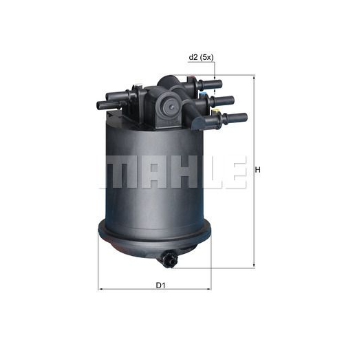Kraftstofffilter KNECHT KL 414 f&uuml;r RENAULT