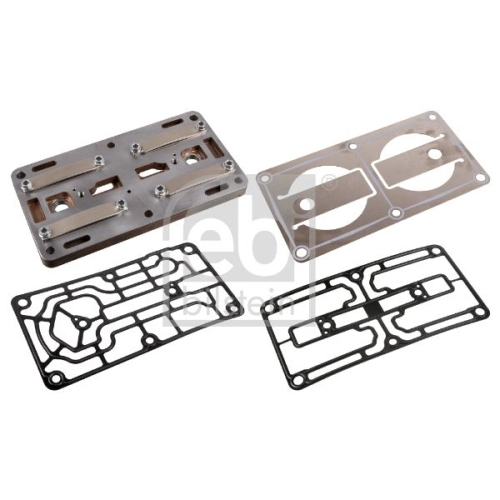 Febi Bilstein 1x 175029 Ventilplatte f&uuml;r Luftpresser, mit Dichtungen