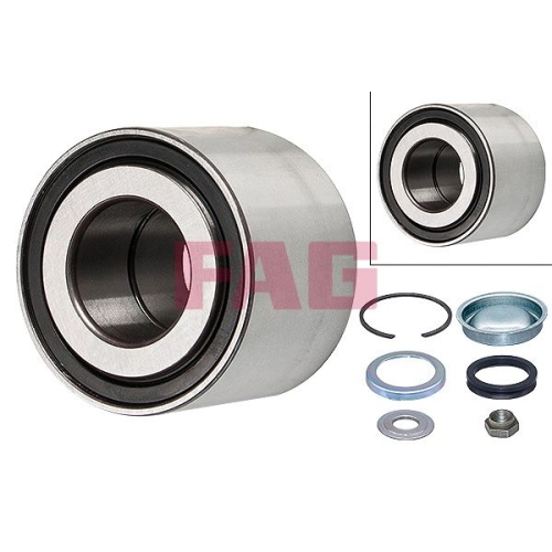 Radlagersatz FAG 713 6500 70 f&uuml;r CITRO&Euml;N PEUGEOT CITRO&Euml;N (DF-PSA), Hinterachse