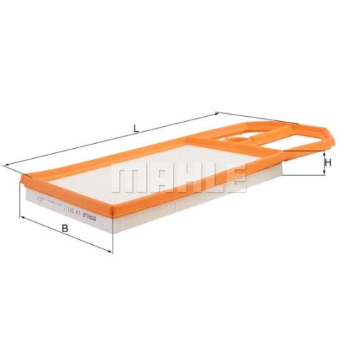 Luftfilter KNECHT LX 571/1 f&uuml;r VAG