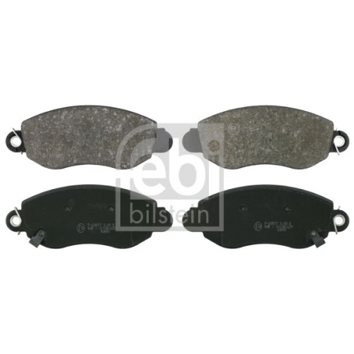 Febi Bilstein 16425 Bremsbelagsatz , 1 St&uuml;ck